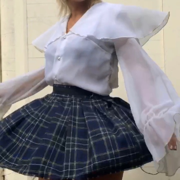 vintage teddi of california blouse - Picture 2 of 6